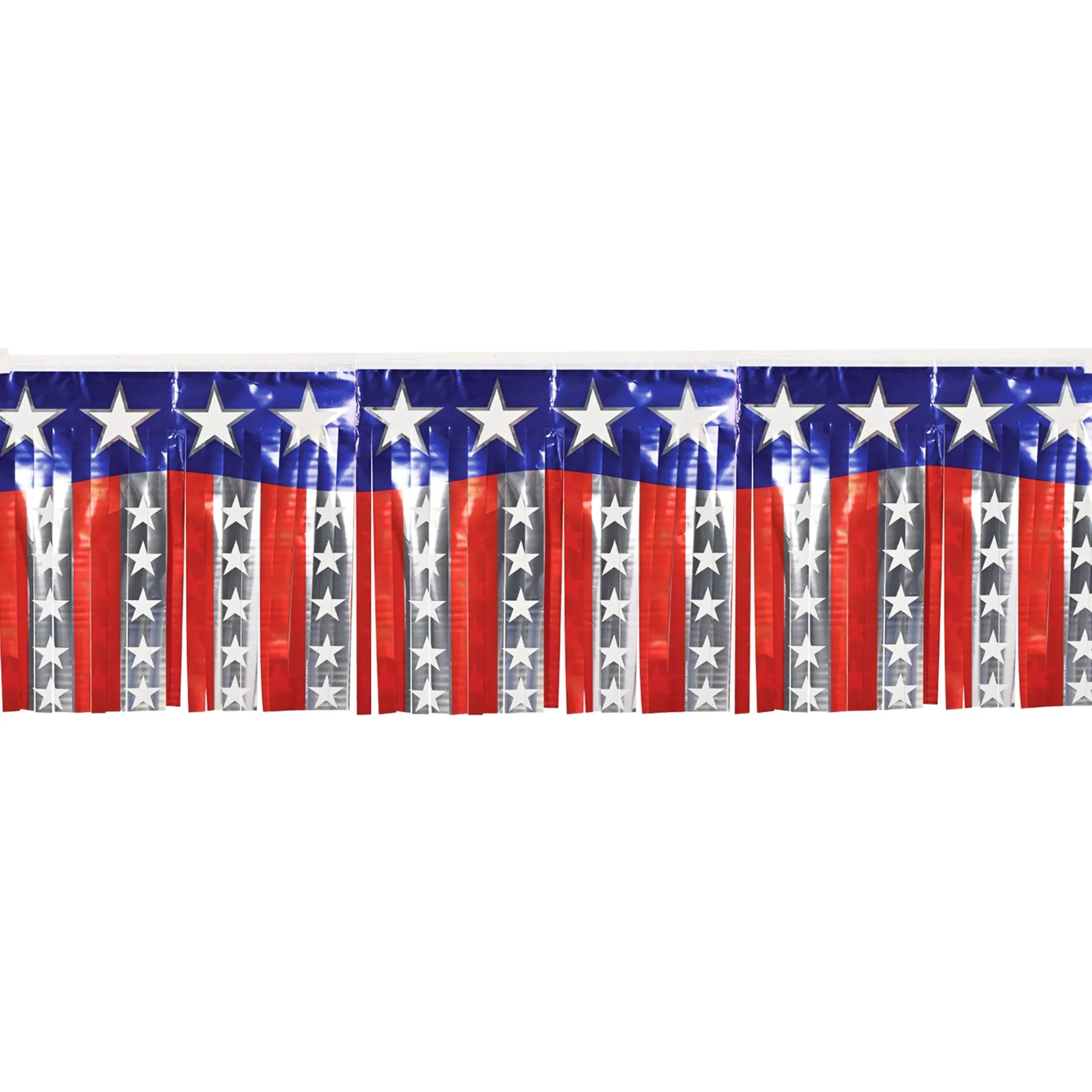 Hot Windy City Novelties Stars & Stripes Fringe Banner