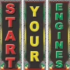 Hot Windy City Novelties Start Your Engines Racing Signs