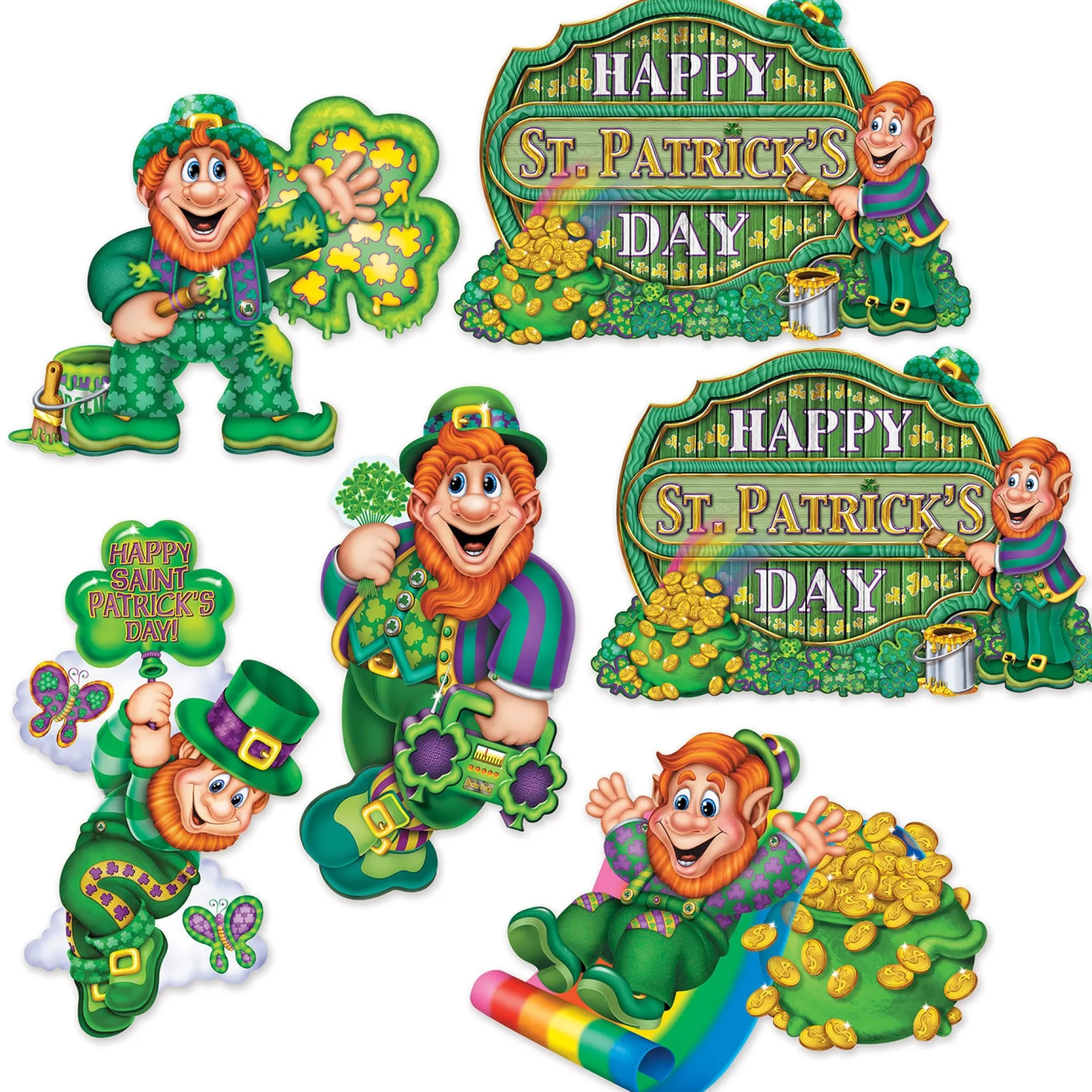 Best Windy City Novelties St. Patrick's Day Cutouts