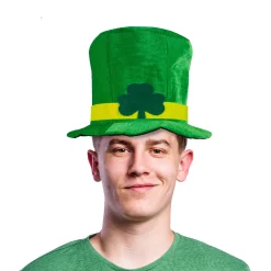 Outlet Windy City Novelties St. Patrick's Day Green Velvet Top Hat