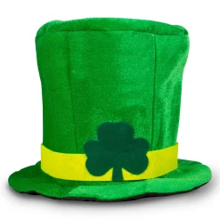 Outlet Windy City Novelties St. Patrick's Day Green Velvet Top Hat