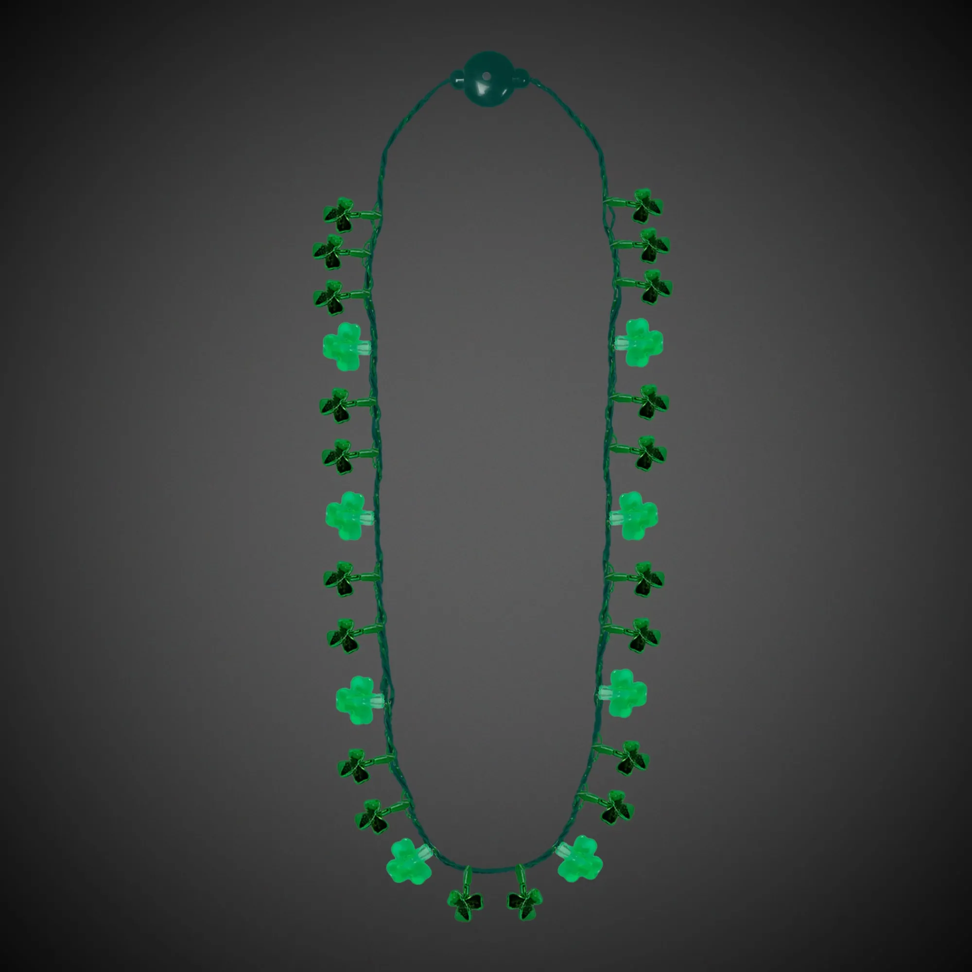 Outlet Windy City Novelties St. Patrick's Day LED Shamrock Necklaces Retail Display