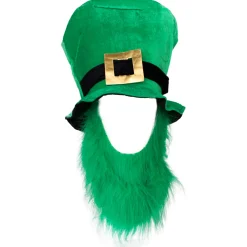 Outlet Windy City Novelties St. Patrick's Day Top Hat with Beard