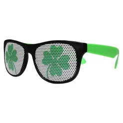 Online Windy City Novelties St. Patrick's Shamrock Party Sunglasses