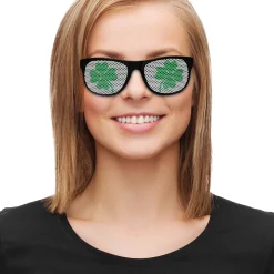Online Windy City Novelties St. Patrick's Shamrock Party Sunglasses