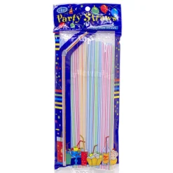 Online Windy City Novelties Striped Flex Straws