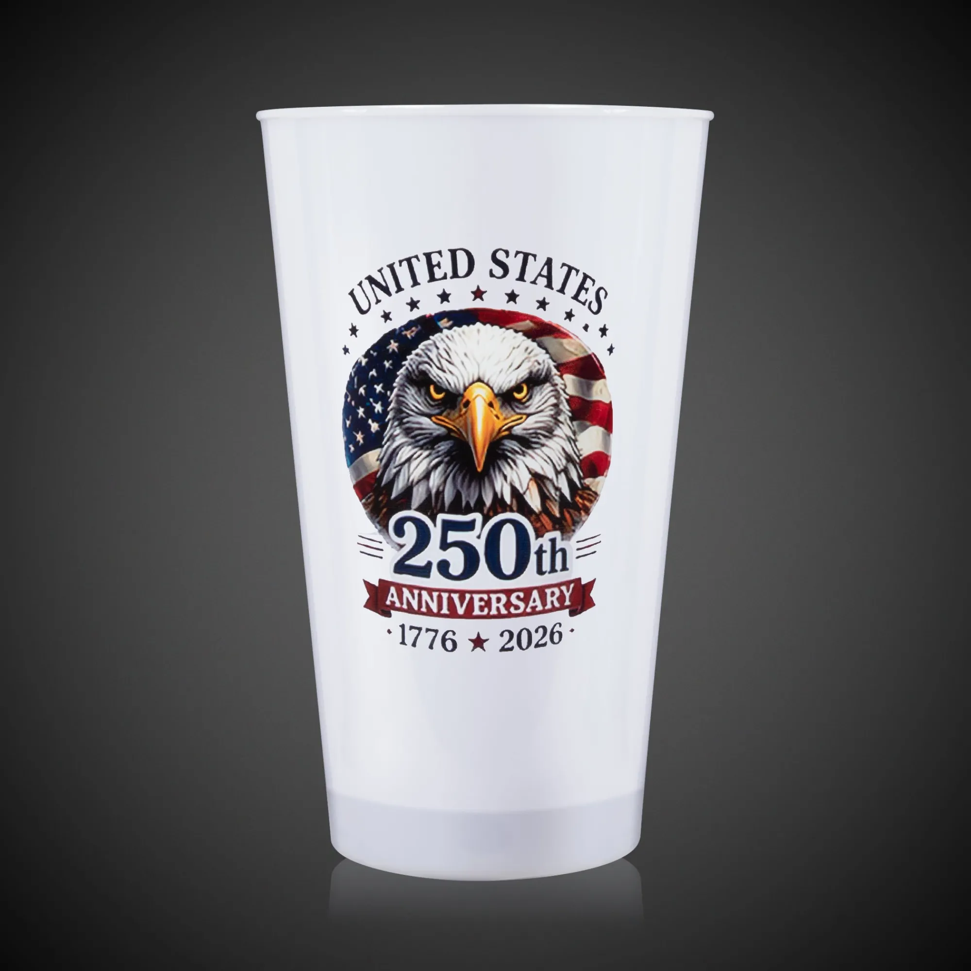 New Windy City Novelties 250th Anniversary Blue LED 16 oz. Cup