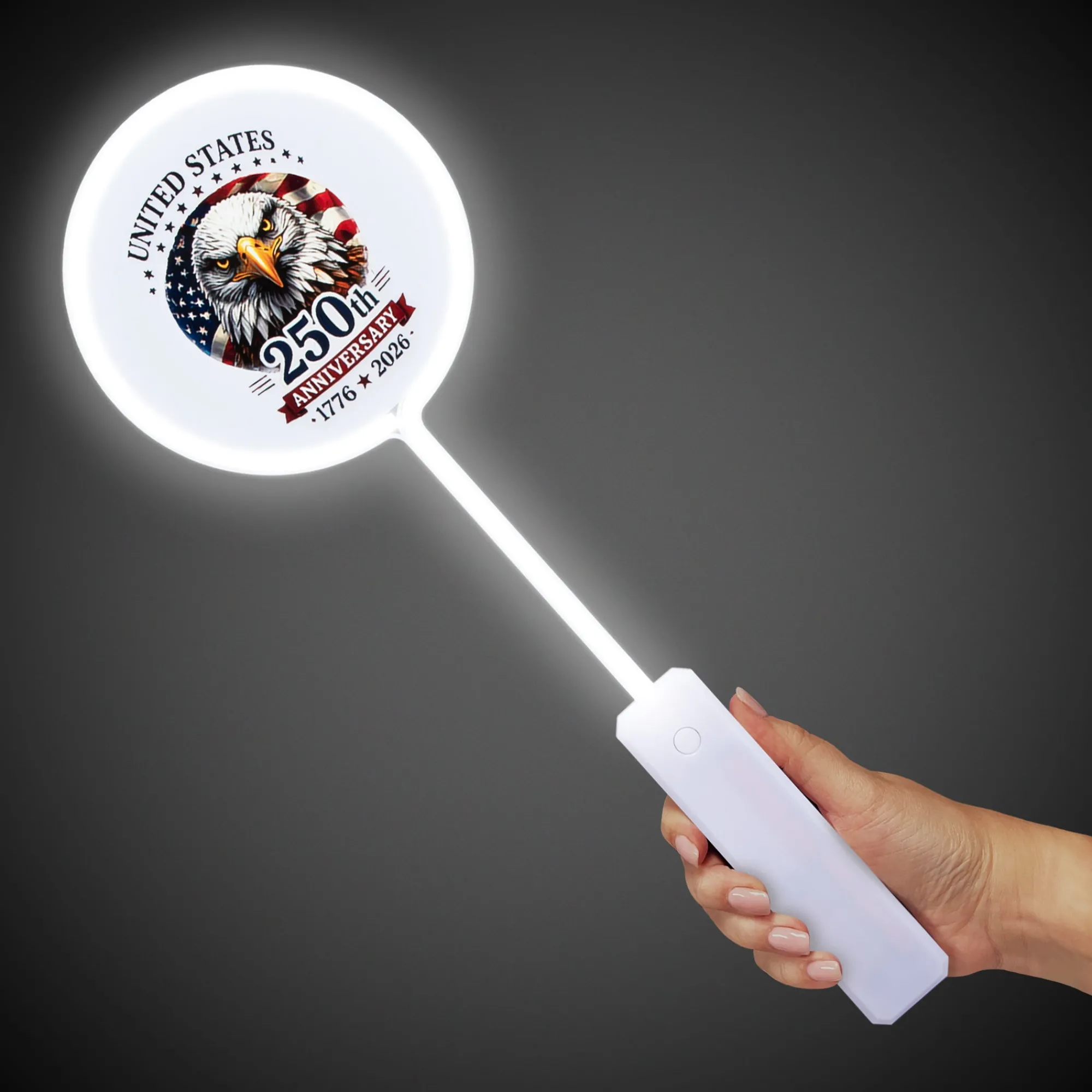 New Windy City Novelties 250th Anniversary LED 18" Circle Wand