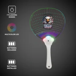 Discount Windy City Novelties 250th Anniversary LED Hand Fan