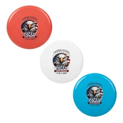 Sale Windy City Novelties 250th Anniversary Patriotic 10" Flying Discs