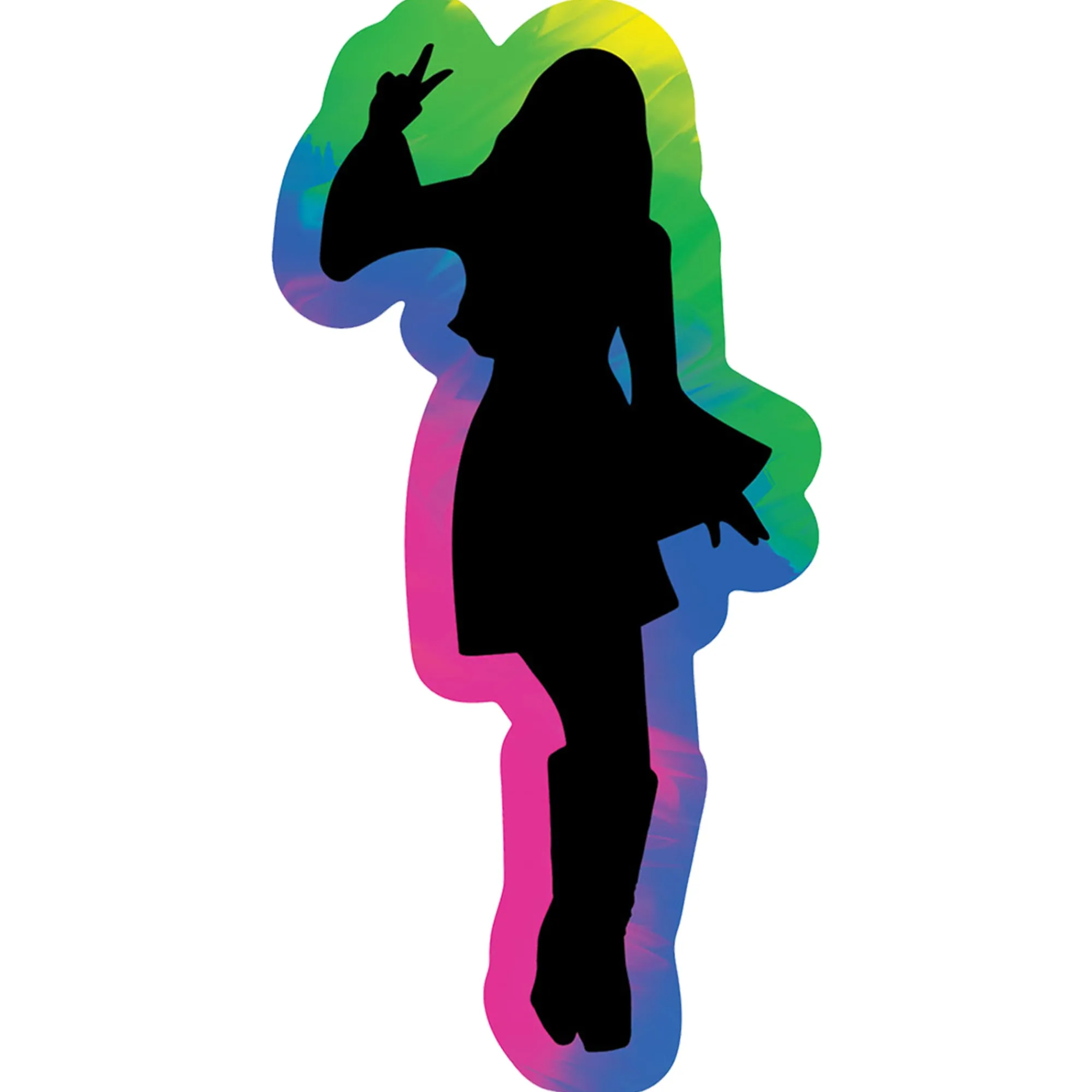 Online Windy City Novelties Tie Dye Hippie Silhouettes