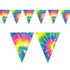Clearance Windy City Novelties Tie Dye 12' Pennant Banner