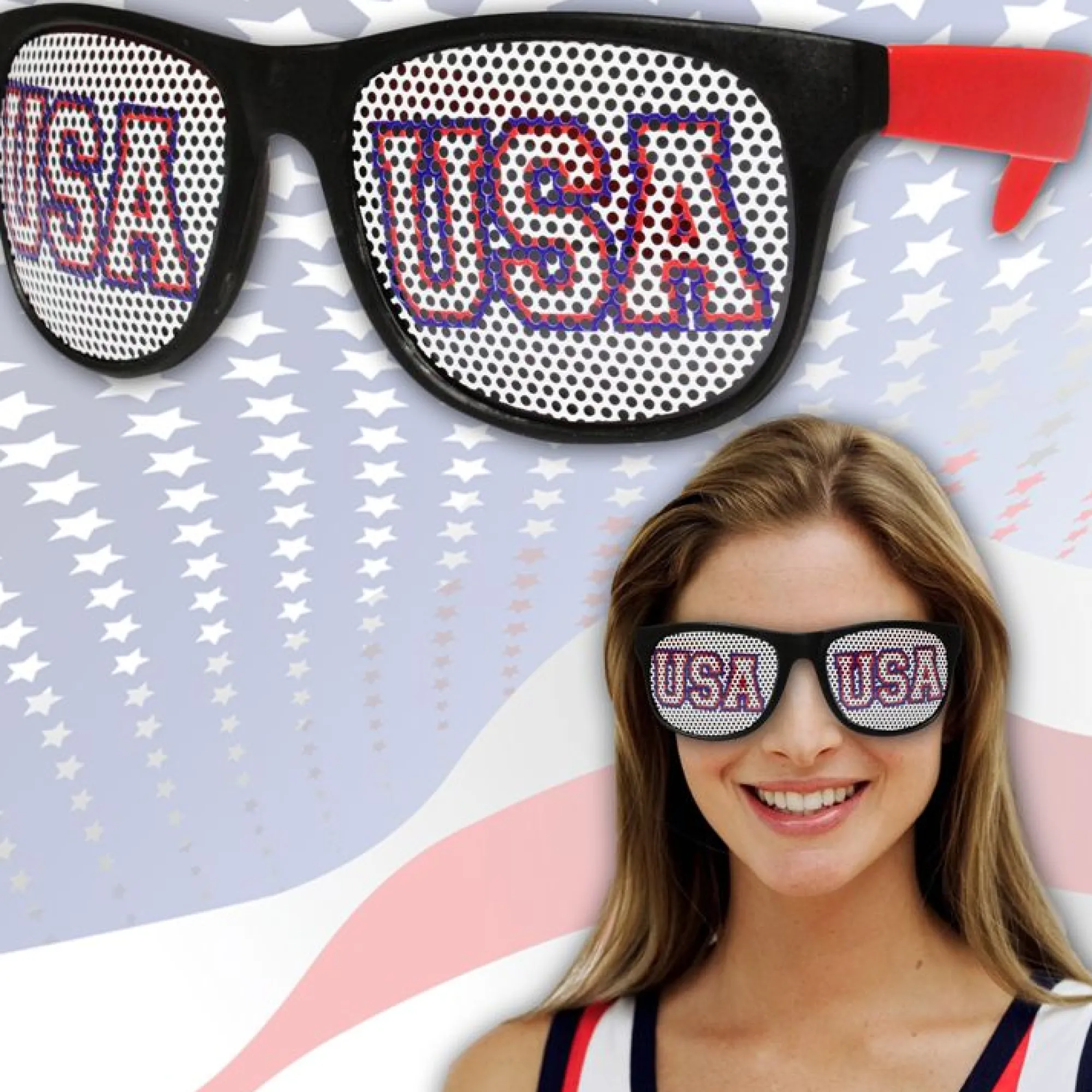 Outlet Windy City Novelties USA Party Sunglasses