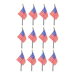 Best Windy City Novelties USA 4"x6" Cloth Flags
