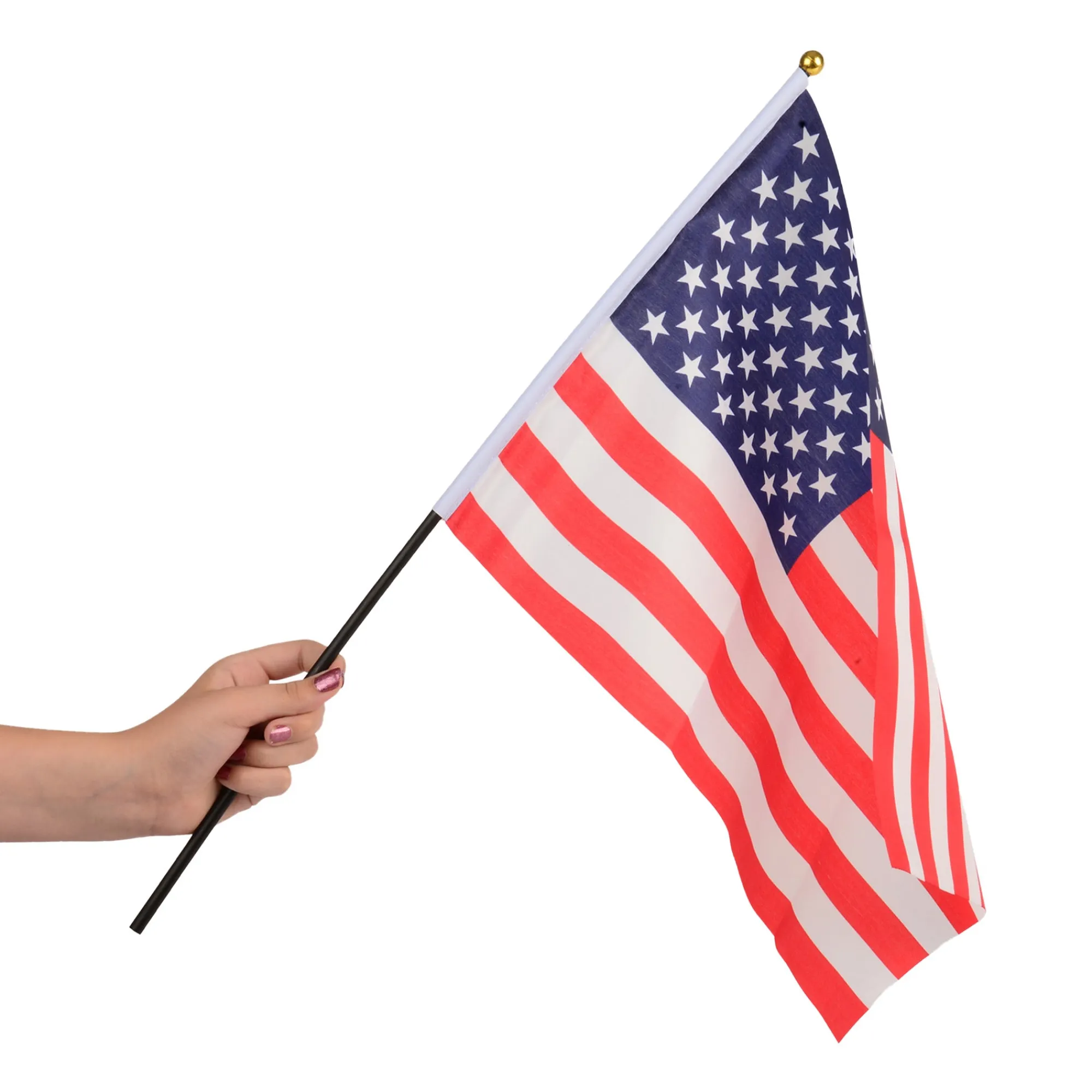 Discount Windy City Novelties USA 12"x18" Cloth Flags