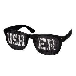 Clearance Windy City Novelties Usher Party Sunglasses Default Title