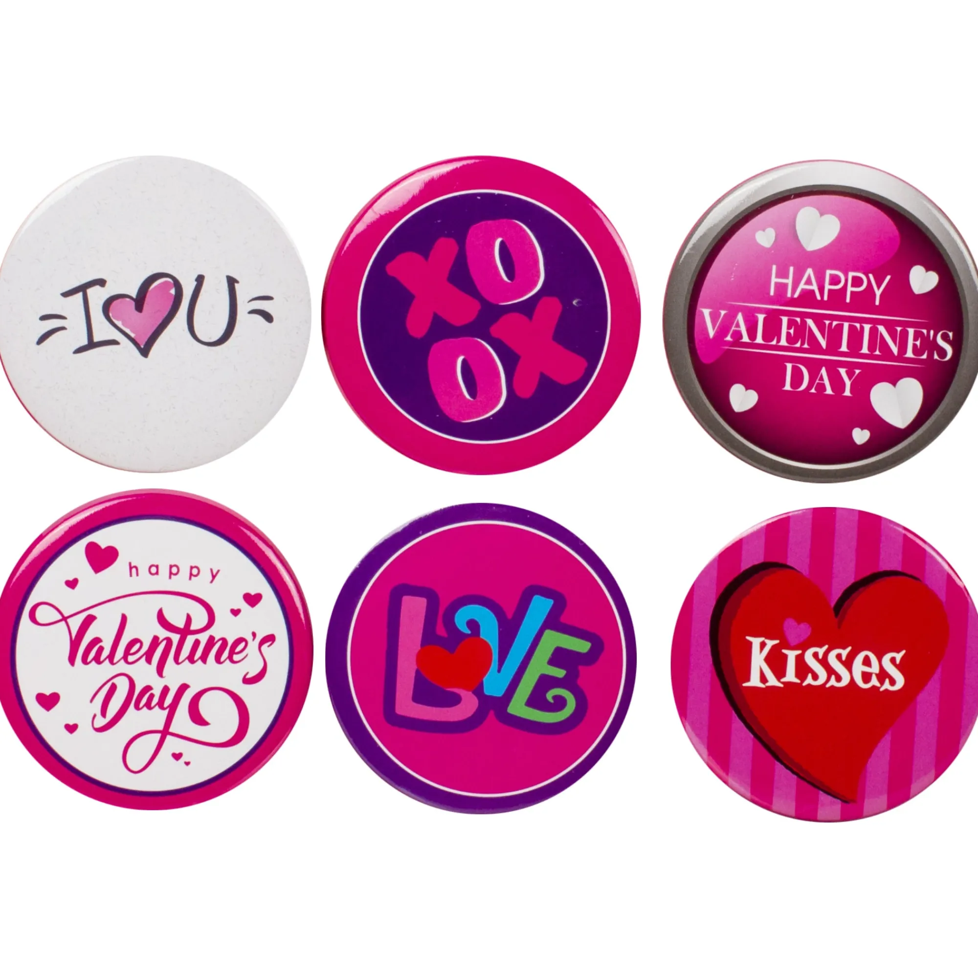 Clearance Windy City Novelties Valentine's Day 2 1/4" Buttons