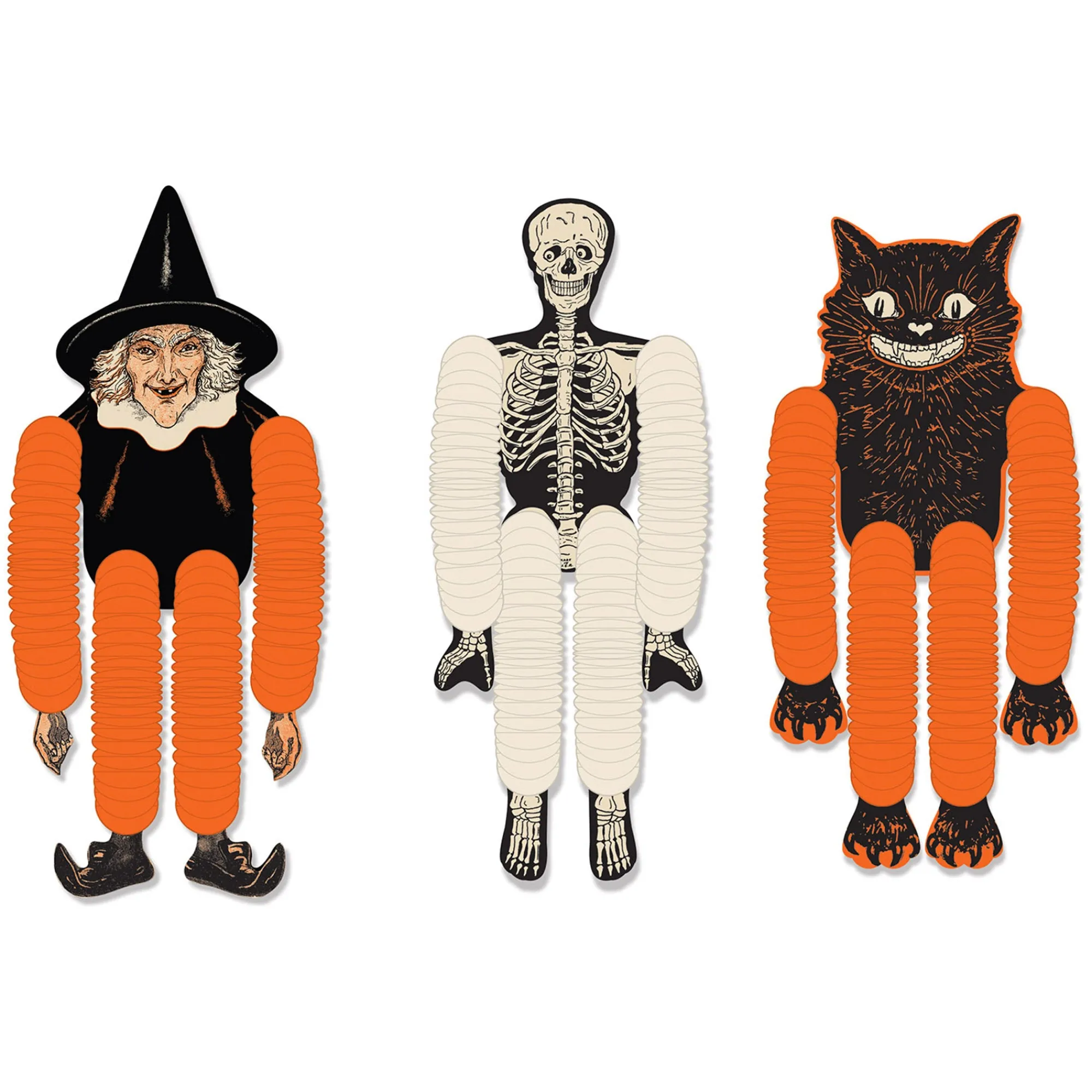 Clearance Windy City Novelties Vintage Halloween Tissue Dancers