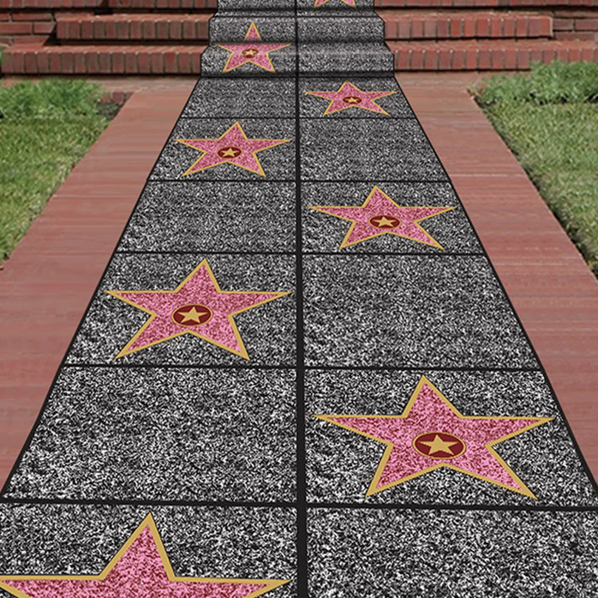 Clearance Windy City Novelties Walk of Fame Star Floor Runner
