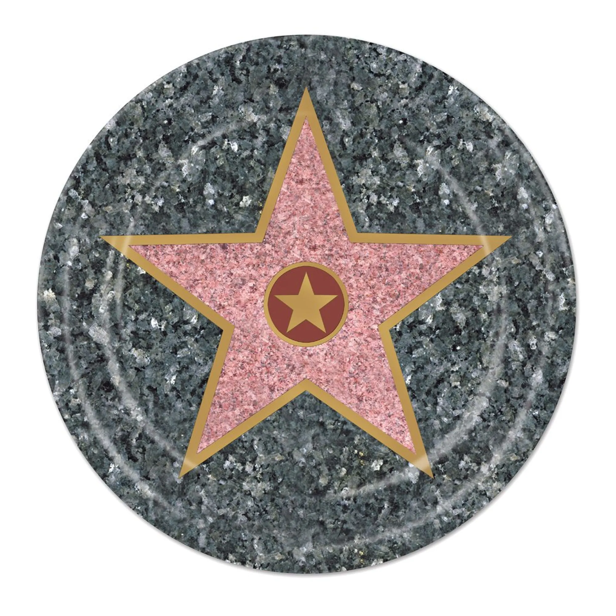 Windy City Novelties Walk of Fame Star 7" Plates