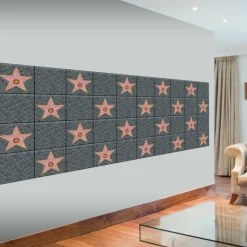 Best Windy City Novelties Walk of Fame Stars Room Roll