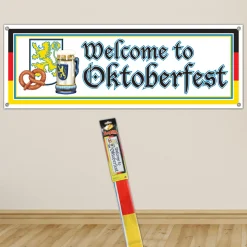 New Windy City Novelties Welcome To Oktoberfest Banner