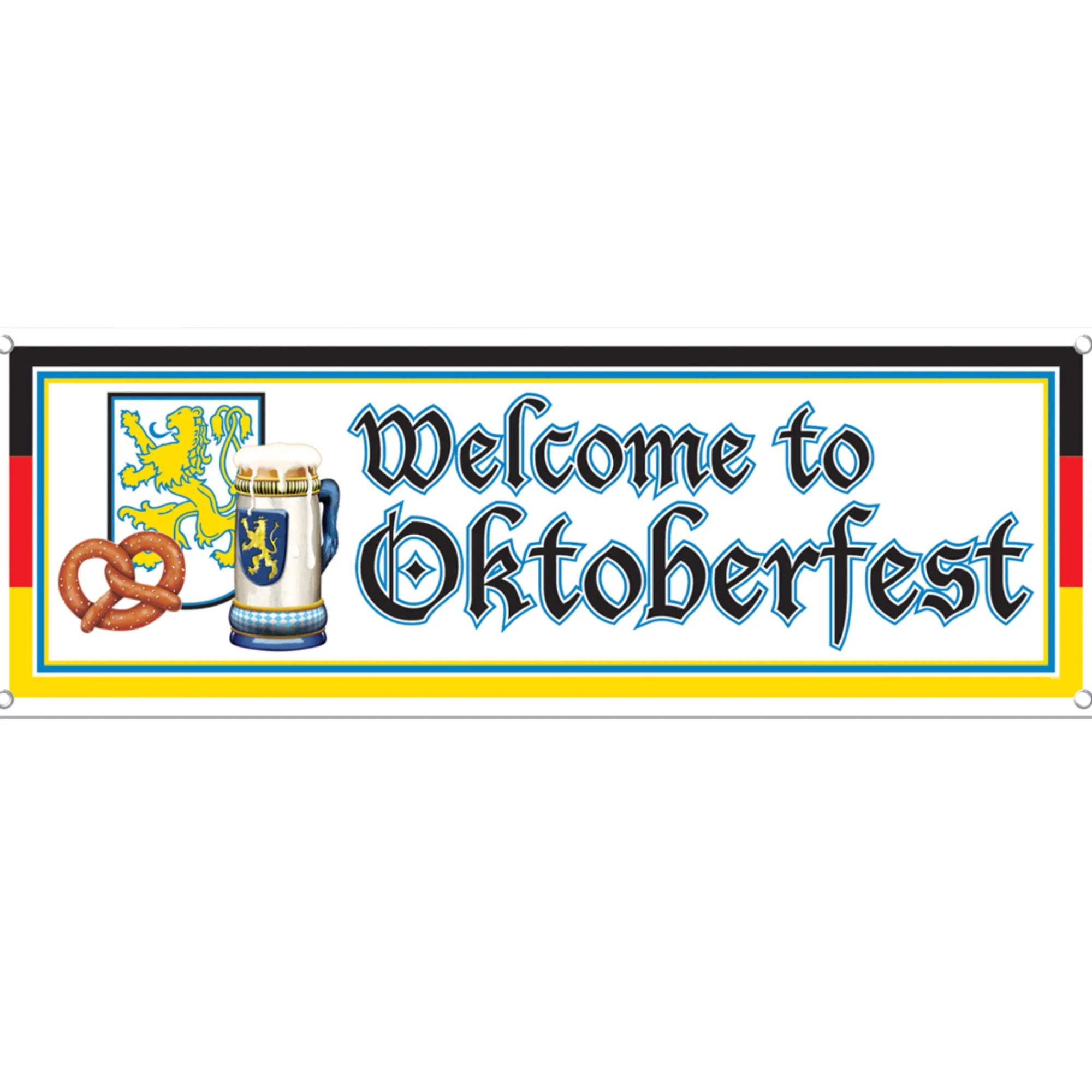 New Windy City Novelties Welcome To Oktoberfest Banner