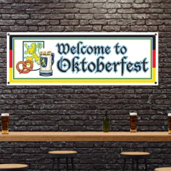 New Windy City Novelties Welcome To Oktoberfest Banner