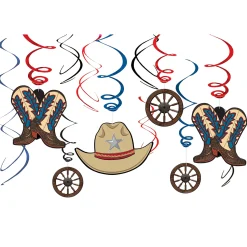 New Windy City Novelties Western Swirl Decorations