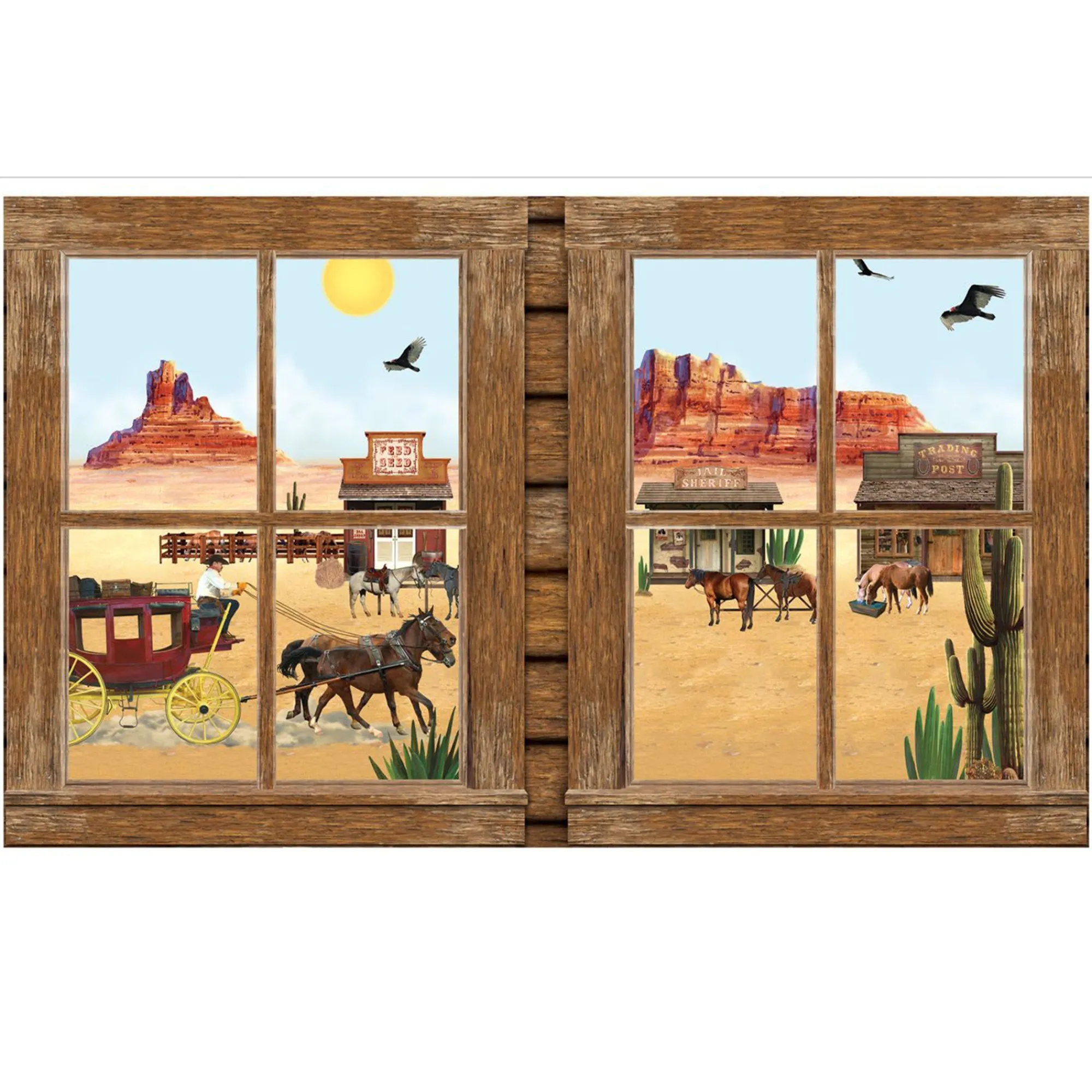 Discount Windy City Novelties Western View Decoration
