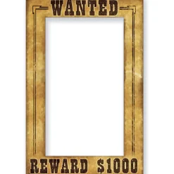 Online Windy City Novelties Western Wanted Sign Photo Frame