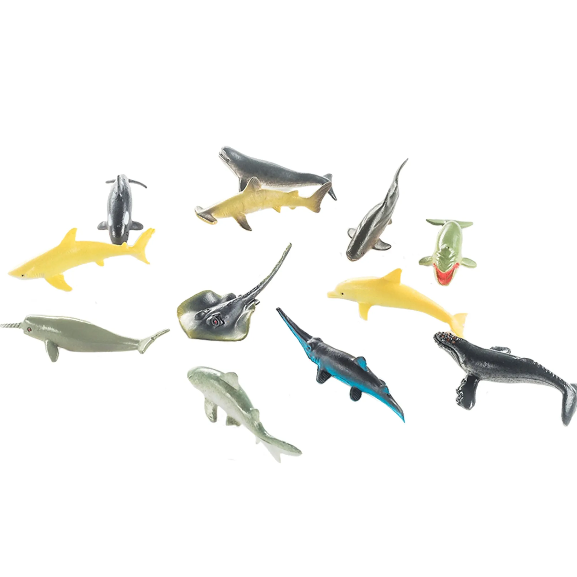 Windy City Novelties Whale & Shark Toy Figures