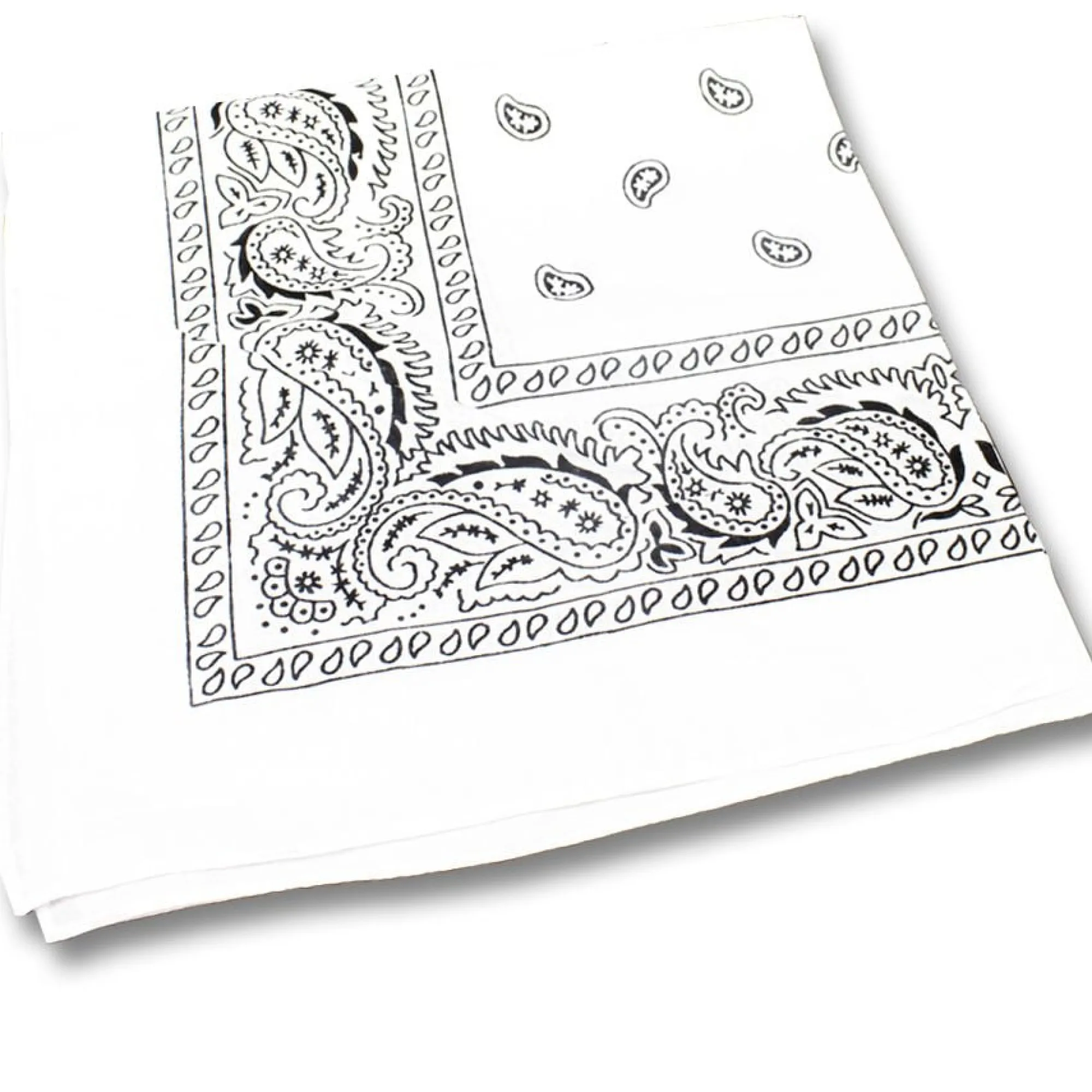 Online Windy City Novelties Cotton Bandanas White
