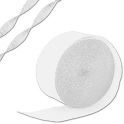 Best Windy City Novelties White Crepe Paper Streamer