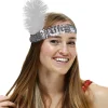 Online Windy City Novelties White Feather Headband