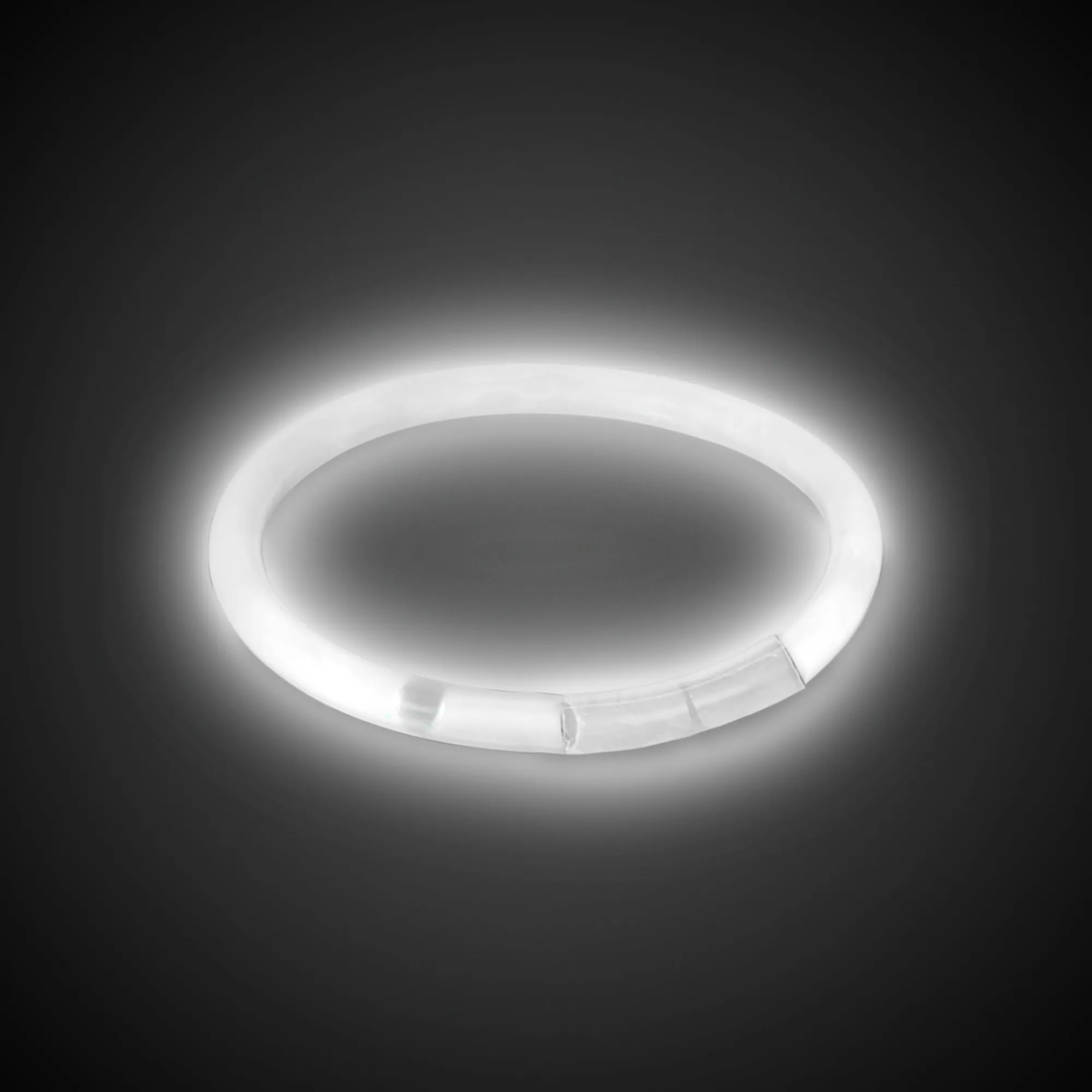 Discount Windy City Novelties 8" Glow Bracelets White
