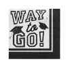 Best Windy City Novelties White Graduation Beverage Napkins
