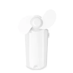 Outlet Windy City Novelties White Handheld Mini 3 3/4" Fan