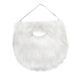Clearance Windy City Novelties White Holiday Beards Retail Display