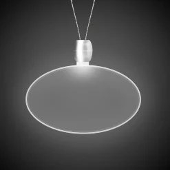 Online Windy City Novelties LED Oval Pendant Necklace White