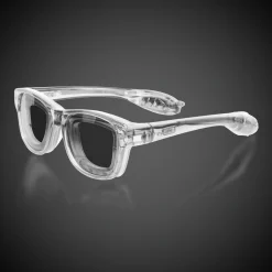 Windy City Novelties LED Retro Sunglasses White
