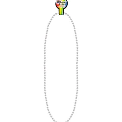 Online Windy City Novelties White 60" Pearl Bead Necklace