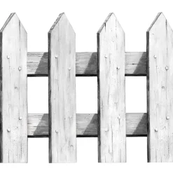 Sale Windy City Novelties White Picket Fence Cutouts