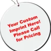 Hot Windy City Novelties White Plastic 2 1/2" Medallion
