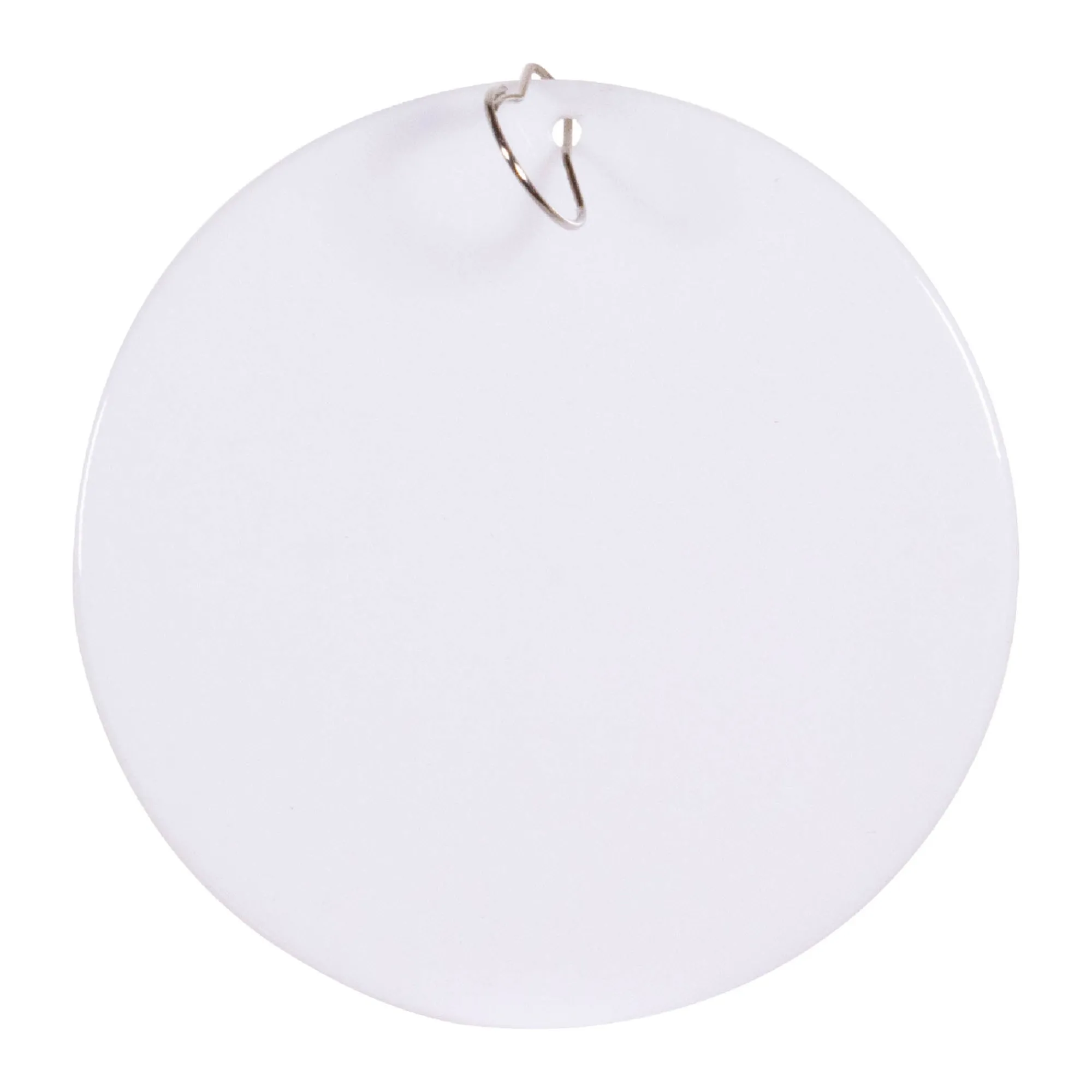 Hot Windy City Novelties White Plastic 2 1/2" Medallion