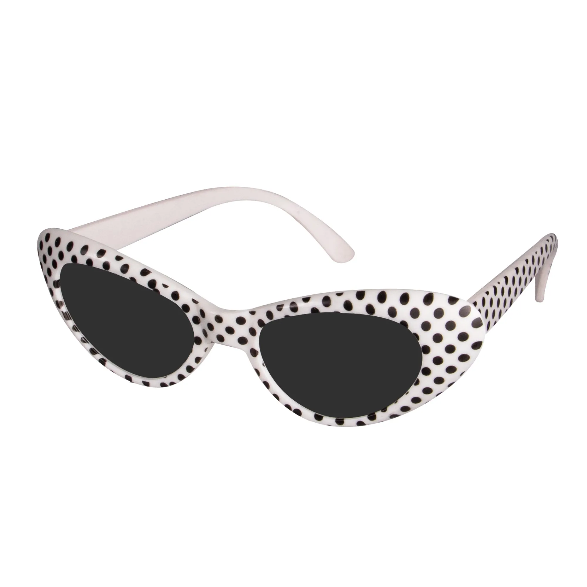 Best Windy City Novelties Polka Dot Kids' Sunglasses White