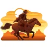 Online Windy City Novelties Wild West Cutouts