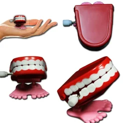 Discount Windy City Novelties Wind-Up Chatter Teeth Retail Counter Display
