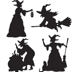 Clearance Windy City Novelties Witch Silhouettes