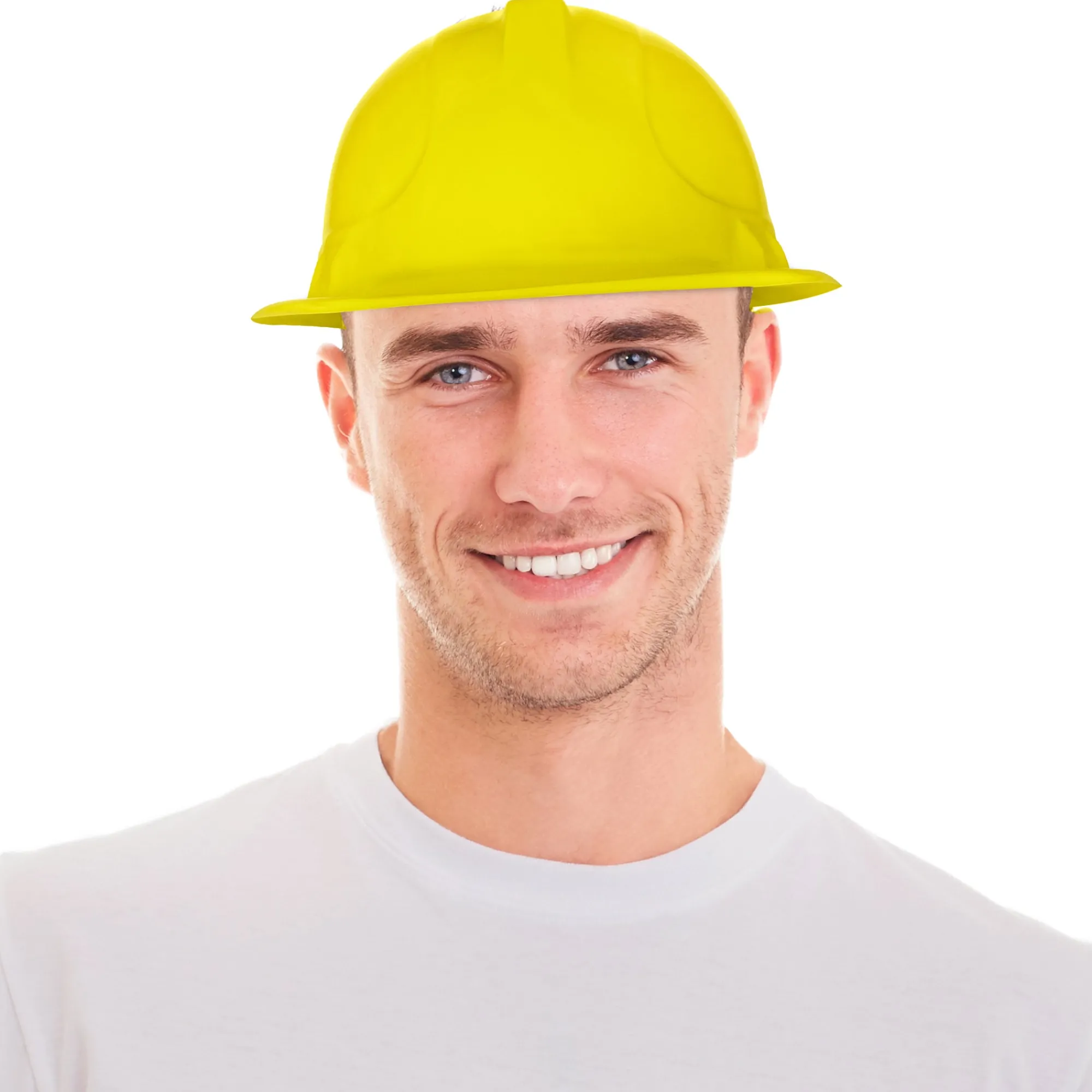 Clearance Windy City Novelties Construction Hats Yellow